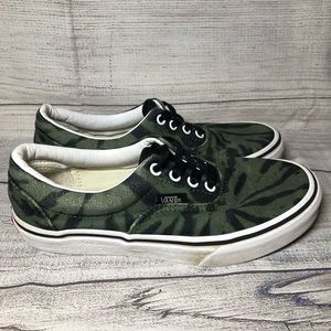 Youth Green Tiedye Vans sz 3Y